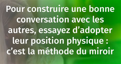 commencer une conversation|Comment construire une bonne conversation – 5 étapes